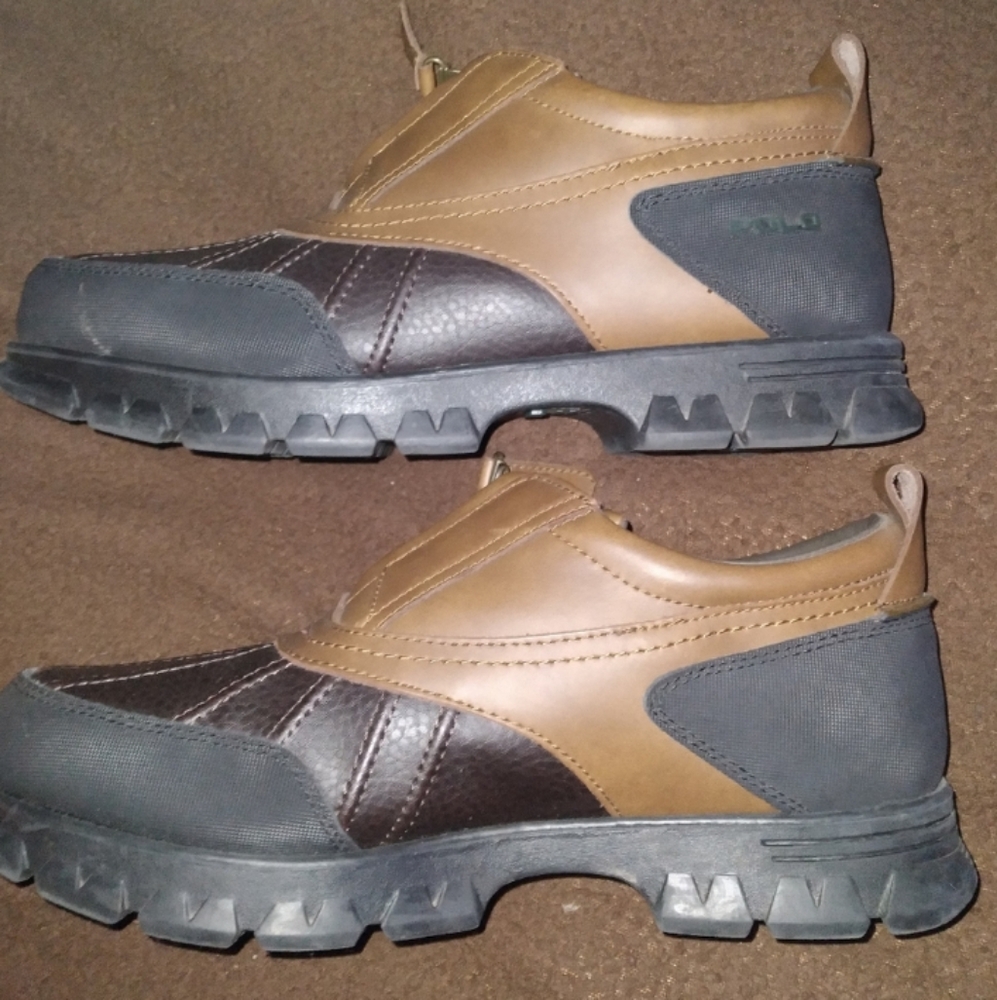 Polo Boots By Ralph Lauren Size 11 Worn Once!!! Great Condition!!!